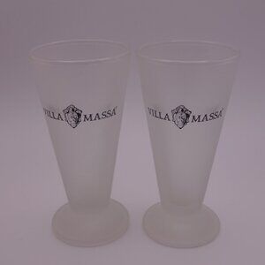 Set of Two(2) Villa Massa Shot Glasses